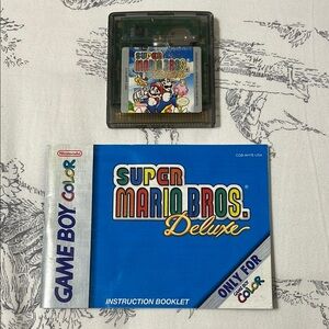 Nintendo Handheld Console Gray and Blue
